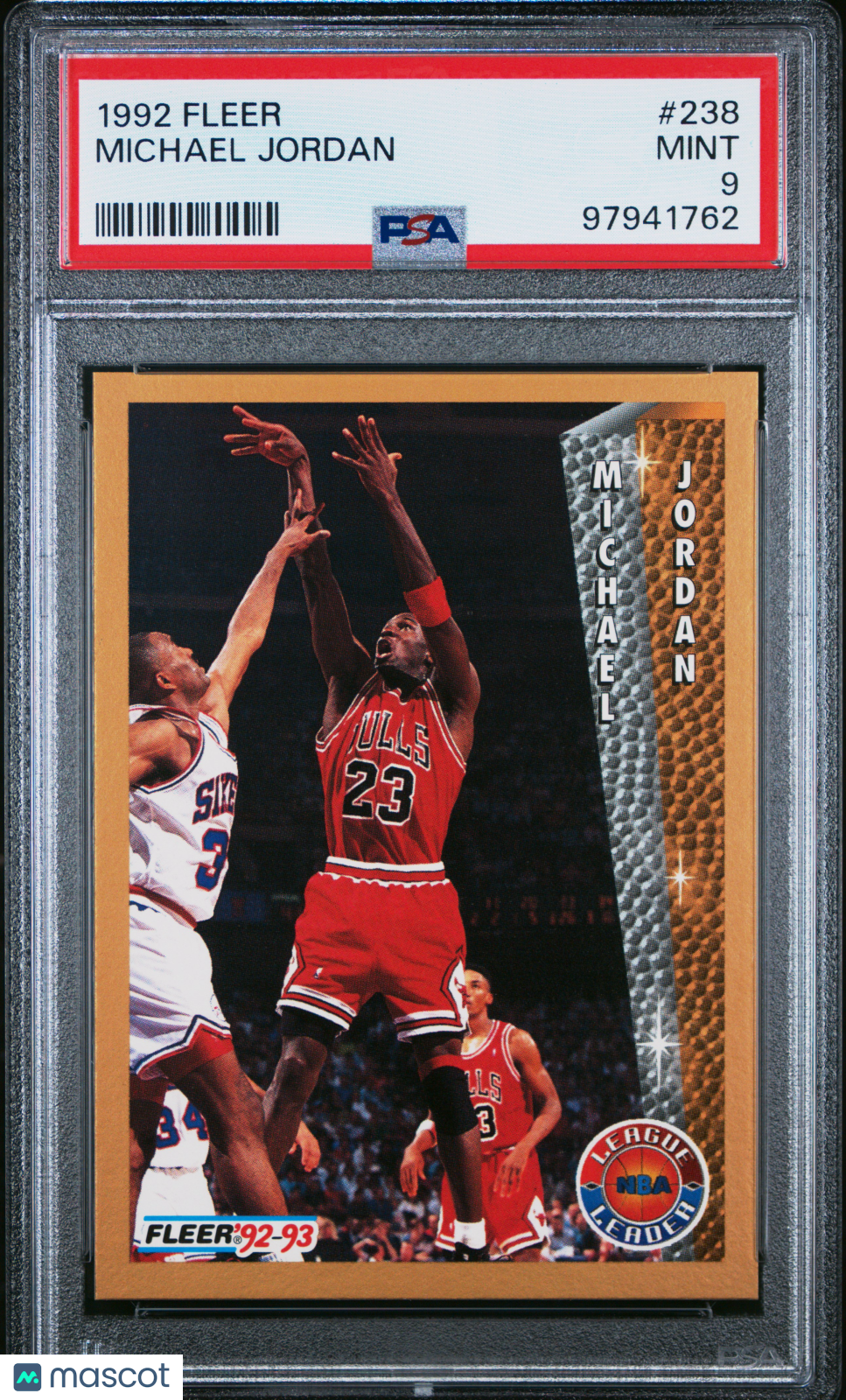 1992 Fleer Michael Jordan #238 PSA 9
