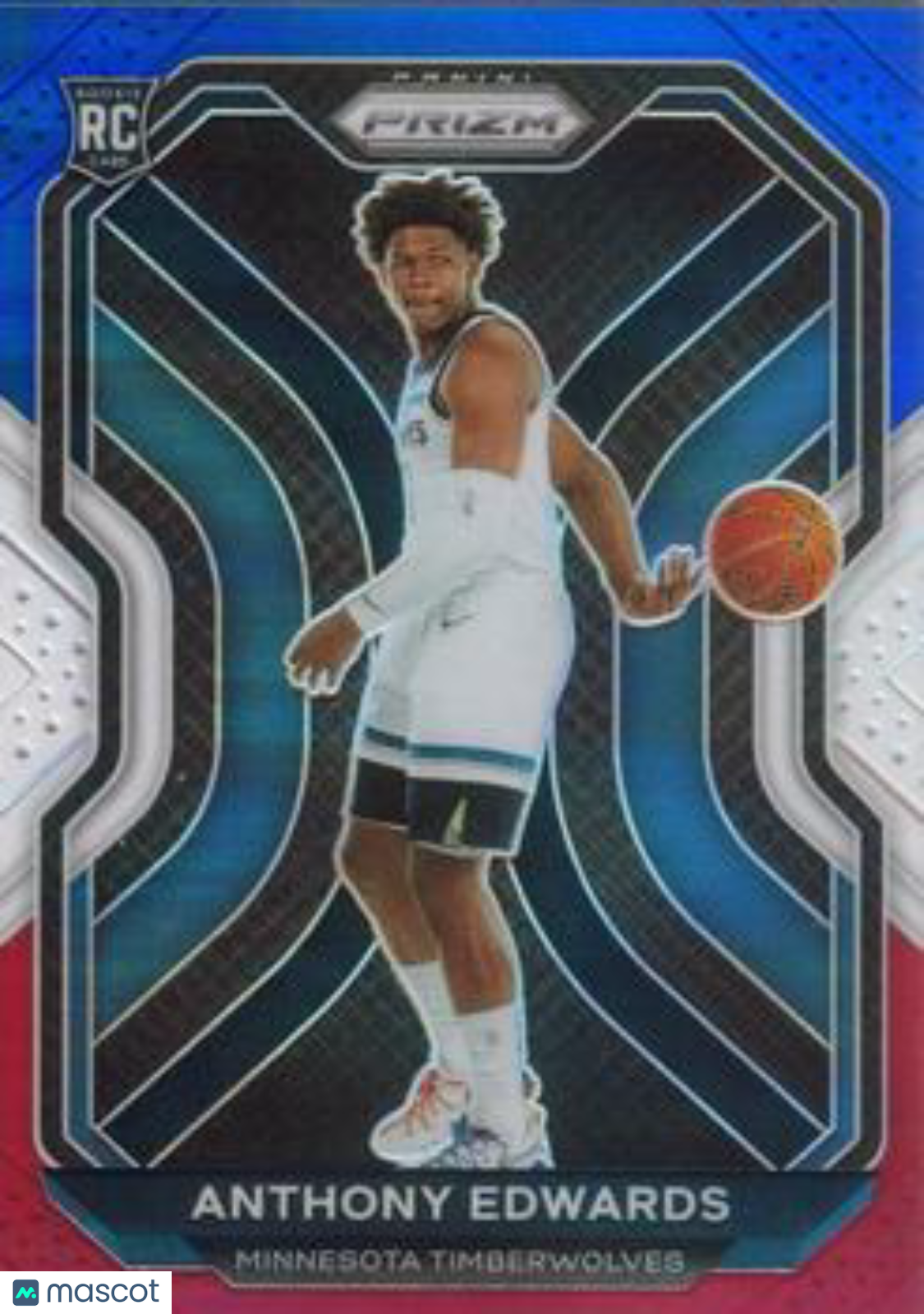 2021 Basketball Panini Prizm 2020-21 Anthony Edwards #258 AGS 9.5