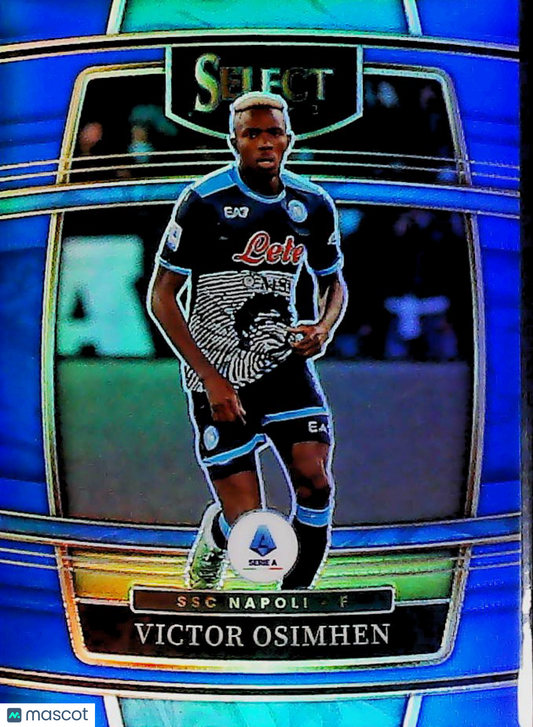 2022 Panini Chronicles VICTOR OSIMHEN #238 SELECT SERIE A - BLUE AGS 9.5