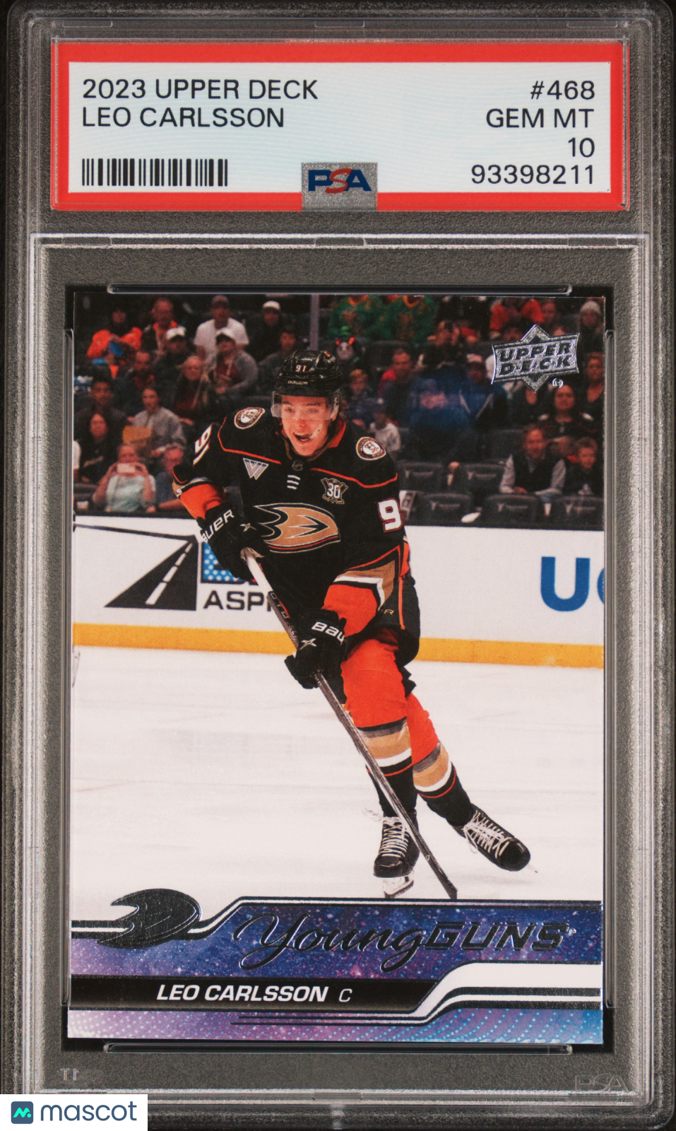 2023 Upper Deck Leo Carlsson #468 PSA 10