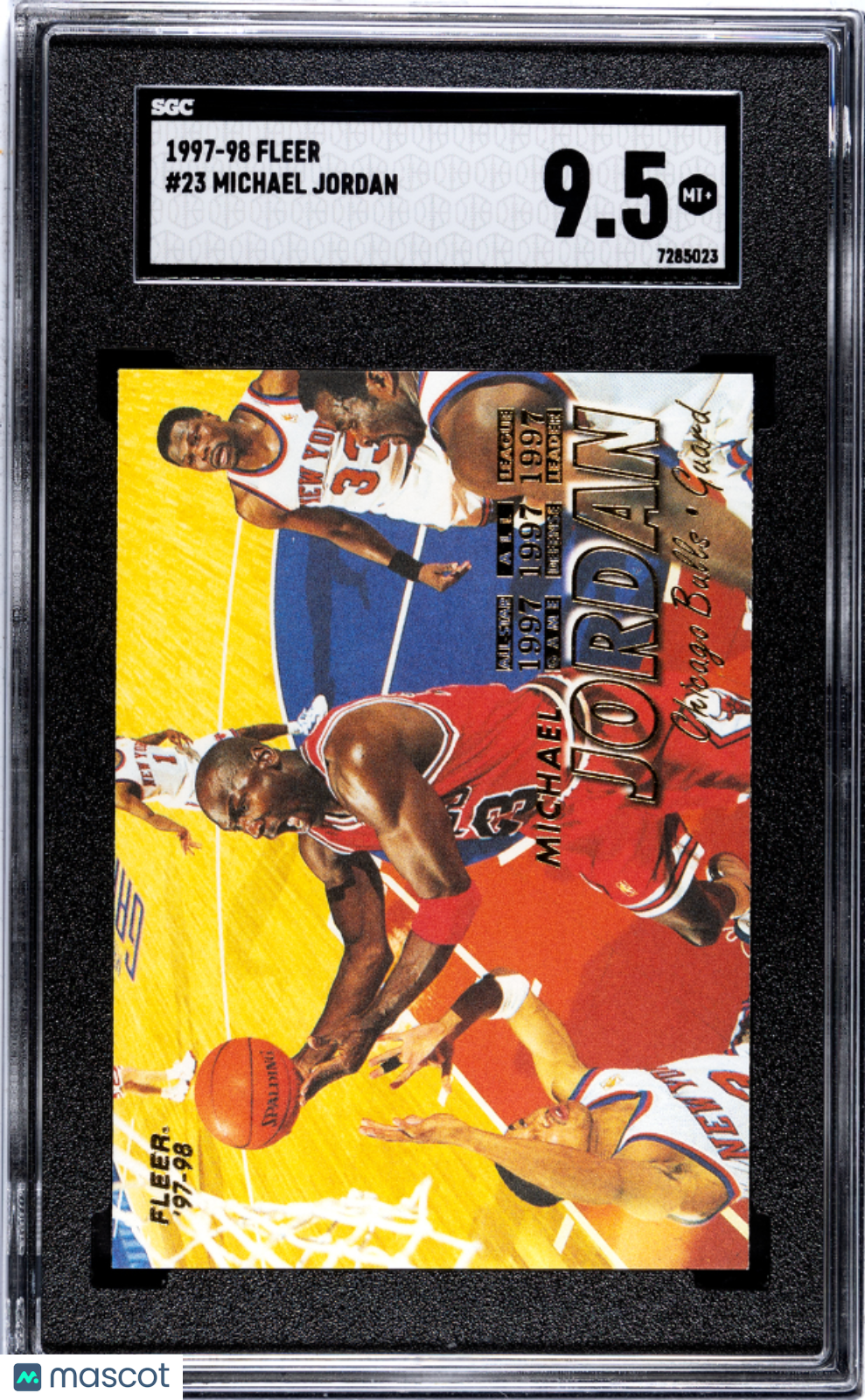1997 Fleer Michael Jordan #23 SGC 9.5