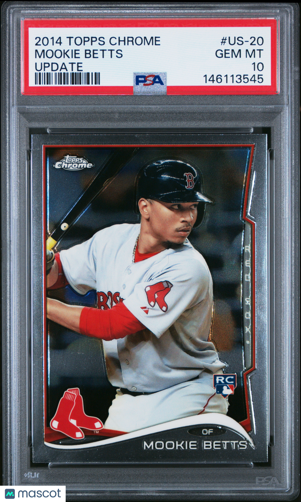 2014 Topps Chrome Update Mookie Betts #US-20 PSA 10