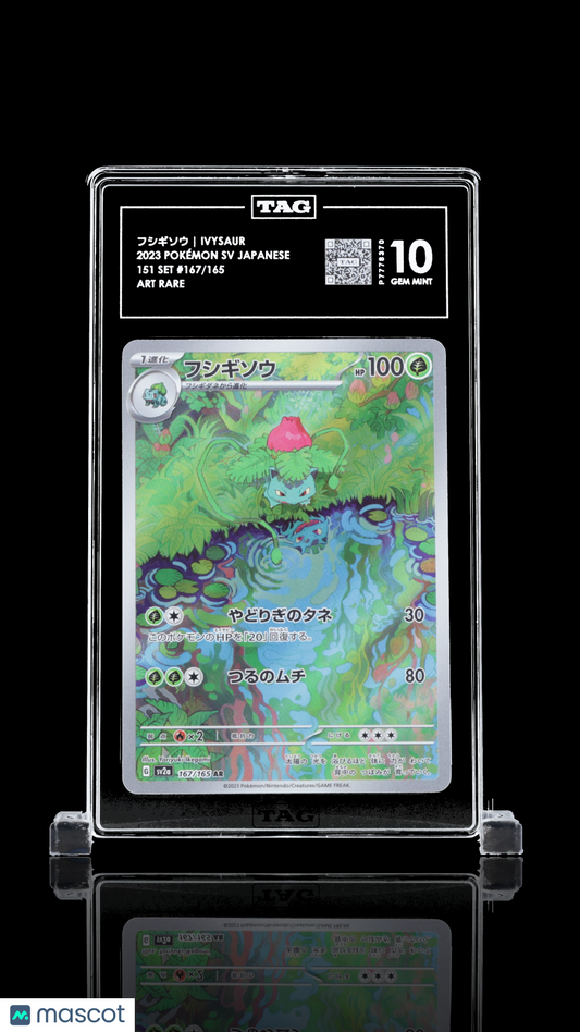 2023 Pokémon Scarlet & Violet Japanese フシギソウ Ivysaur #167/165 TAG 10