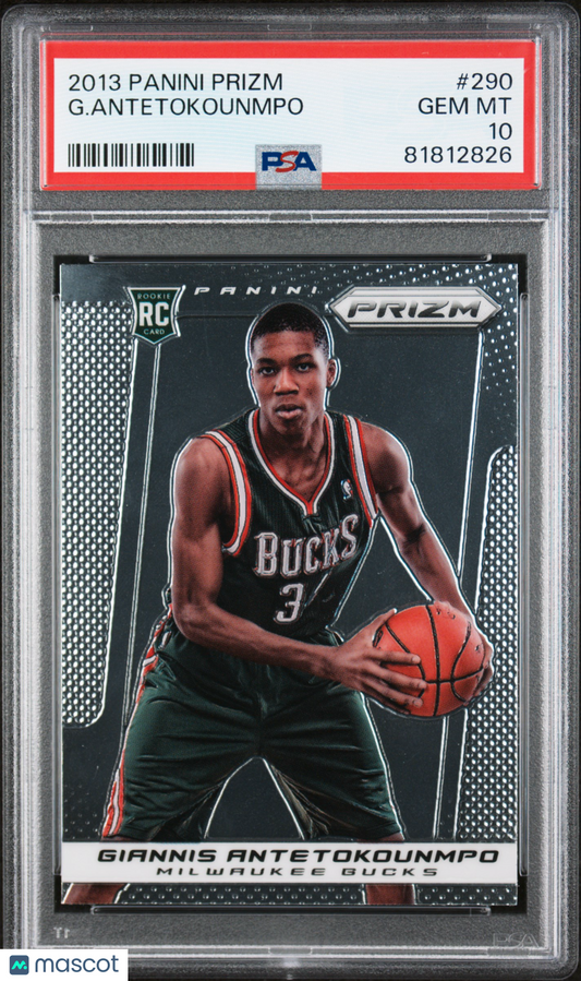 2013 Panini Prizm G. Antetokounmpo #290 PSA 10
