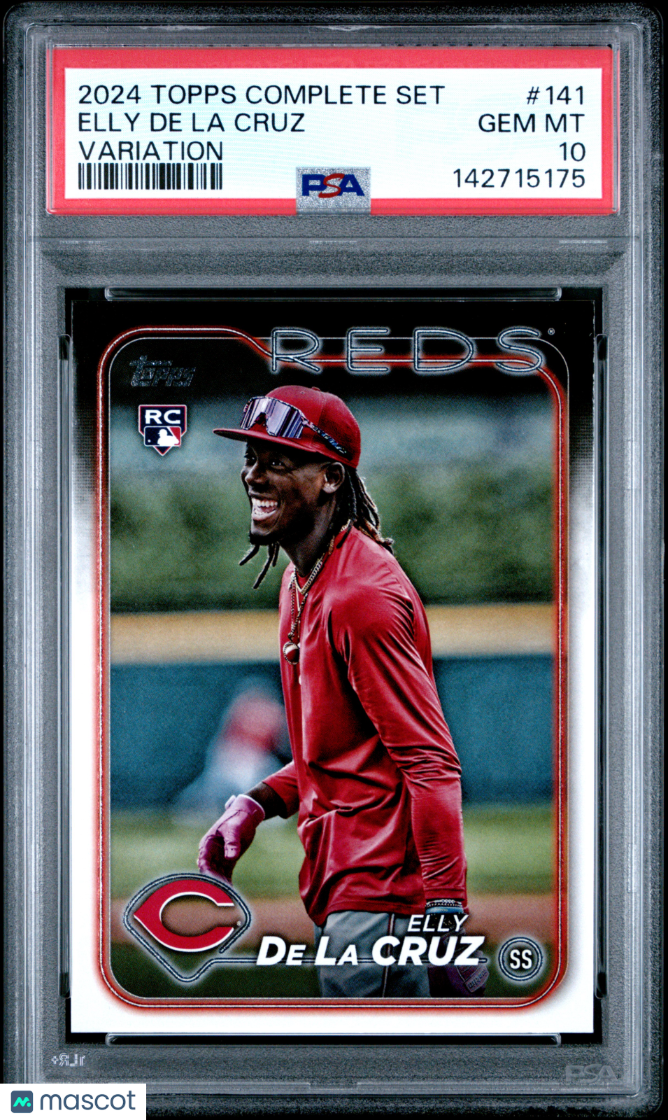 2024 Topps Complete Set Elly De La Cruz #141 Variation PSA 10