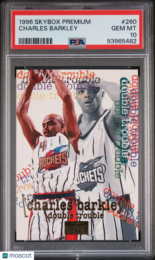 1996 Skybox Premium Charles Barkley #260 PSA 10