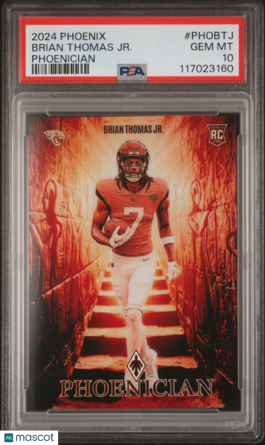 2024 Panini Phoenix Phoenician Brian Thomas JR. #PHOBTJ PSA 10