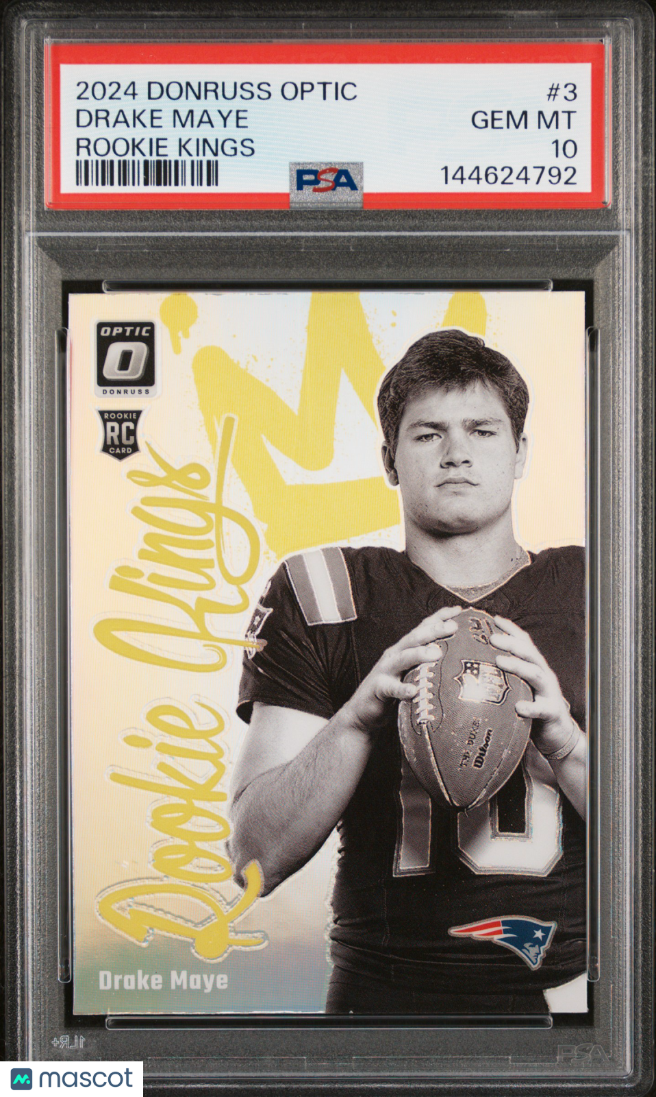 2024 Panini Donruss Optic Rookie Kings Drake Maye #3 PSA 10