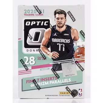 2020-21 Panini Donruss Optic Basketball 7-Pack Blaster Box