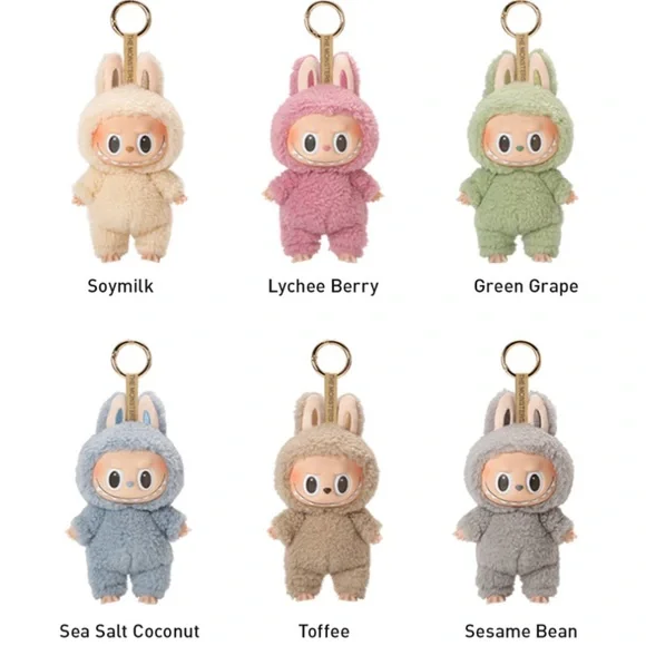 Labubu The Monsters –  Exciting Macaron Vinyl Plush Pendant (Single, Blind Box)