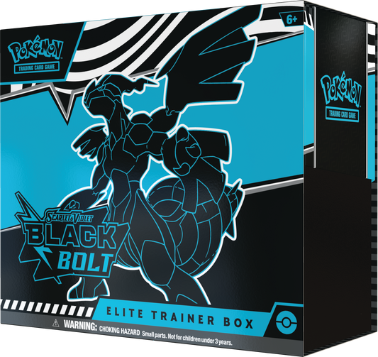 Pokemon Scarlet & Violet: Black Bolt Elite Trainer Box