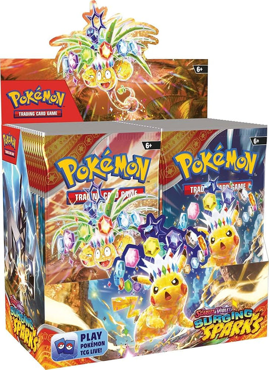 Surging Sparks Booster Box - SV08: Surging Sparks (SSP)