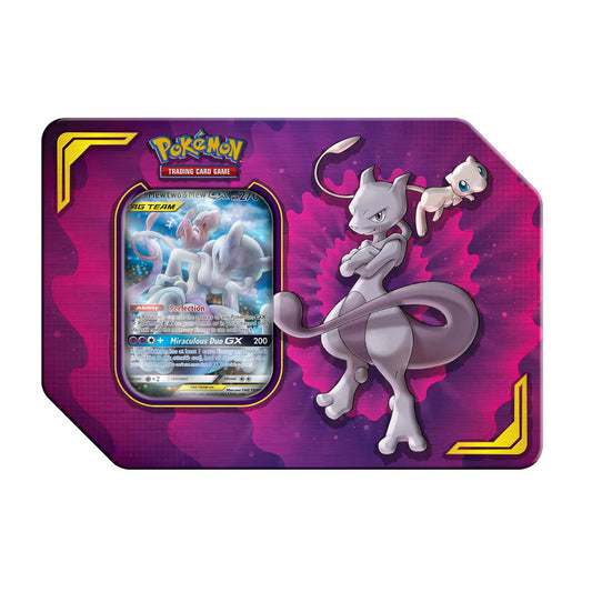 Power Partnership Tin [Mewtwo & Mew GX] - SM - Unified Minds (SM11)
