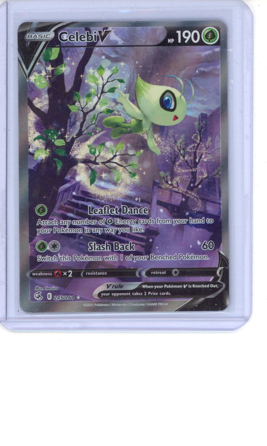 Celebi V #245 Pokemon Fusion Strike LP