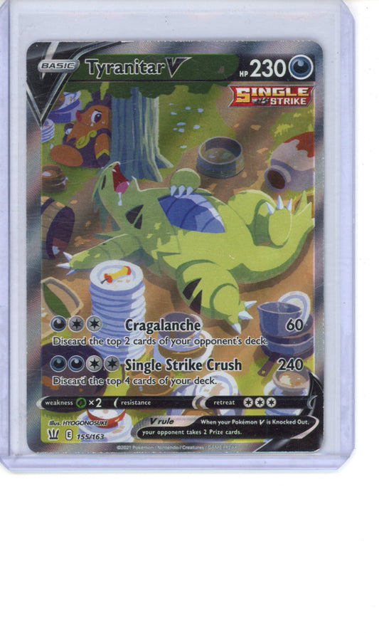 Tyranitar V #155 Pokemon Battle Styles HP