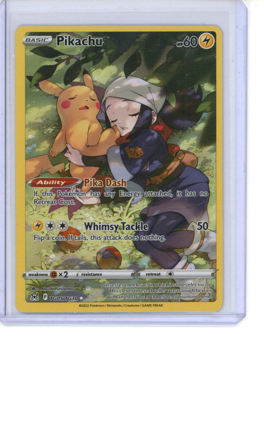 Pikachu #TG05 Pokemon Lost Origin NM