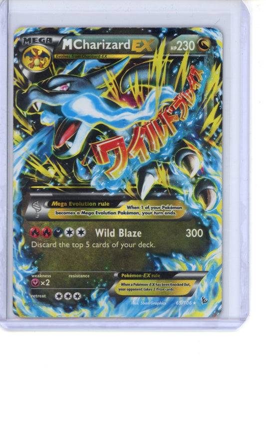 M Charizard EX #69 Pokemon Flashfire MP
