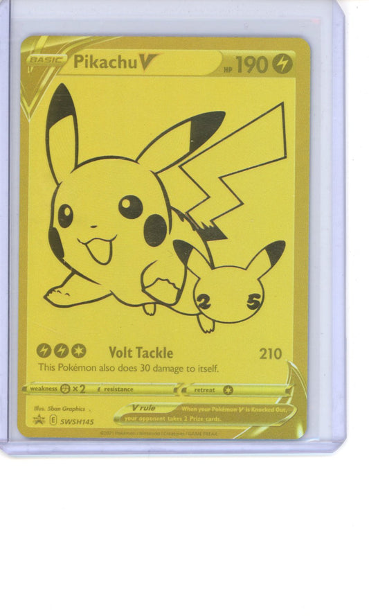 Pikachu V #SWSH145 Pokemon Celebrations NM