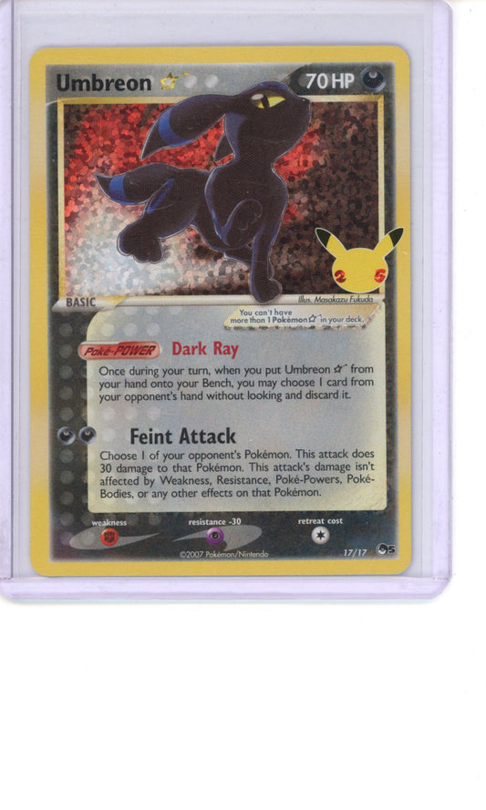 Umbreon #17 Pokemon Celebrations NM