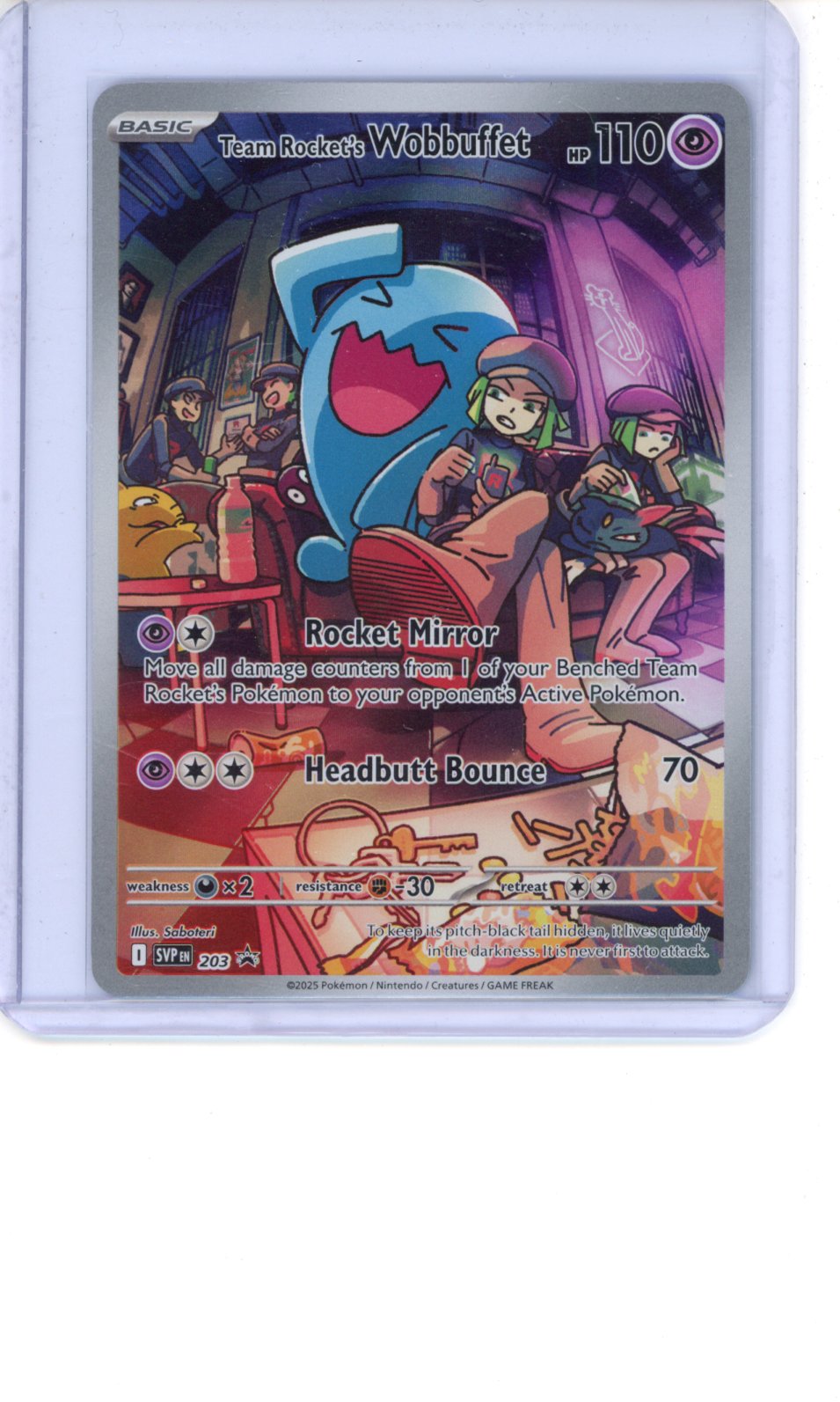 Team Rocket's Wobbuffet - SV: Scarlet & Violet Promo Cards NM