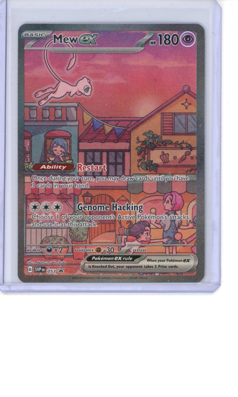 Mew ex #53 Pokemon Promo LP