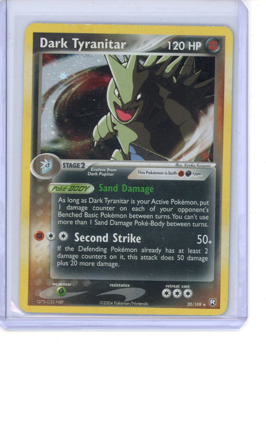 Dark Tyranitar [Cosmos Holo] #20 Pokemon Team Rocket Returns HP