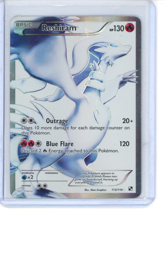 Reshiram #113 Pokemon Black & White HP