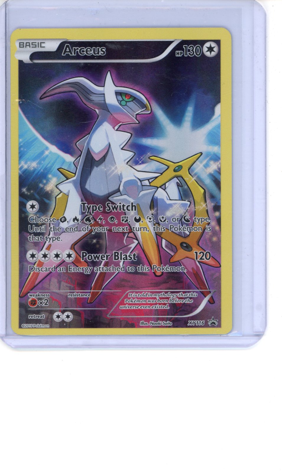 Arceus #XY116 Pokemon Promo MP