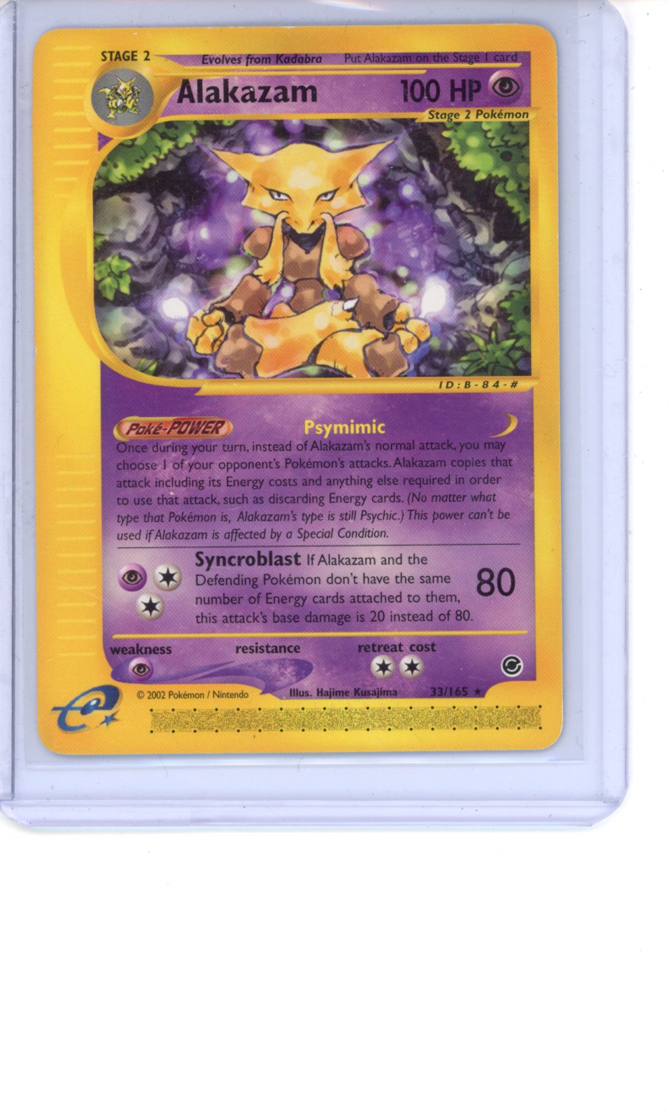 Alakazam #33 Pokemon Expedition DMG