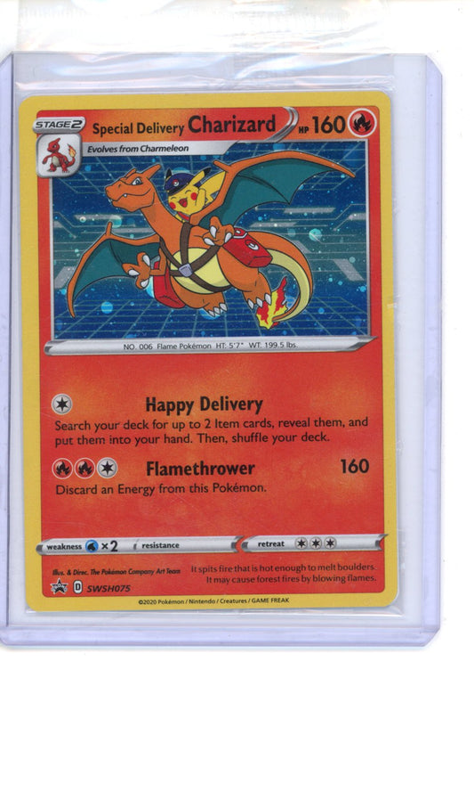 Special Delivery Charizard #SWSH075 Pokemon Promo NM