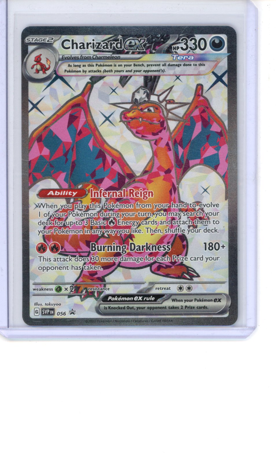 Charizard ex #56 Pokemon Promo NM