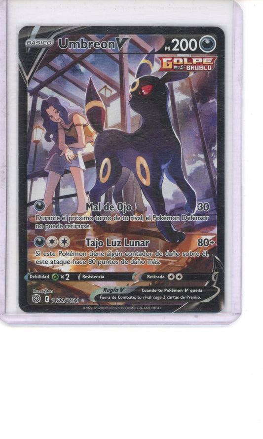 Umbreon V SPANISH #TG22 Pokemon Brilliant Stars NM