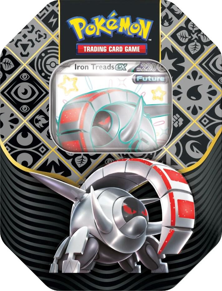 Paldean Fates International Tin [Iron Treads ex] - SV: Paldean Fates (PAF)