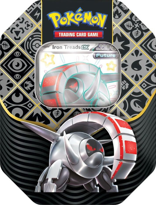 Paldean Fates International Tin [Iron Treads ex] - SV: Paldean Fates (PAF)