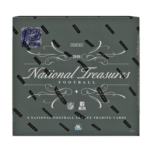 2018 Panini National Treasures Football Hobby Box - 1st Off The Line (FOTL)