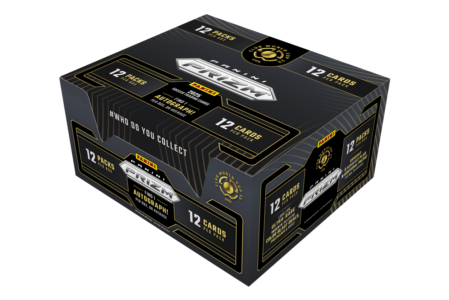 2025 Panini Prizm FIFA Club World Cup Trading Card Box (Hobby)