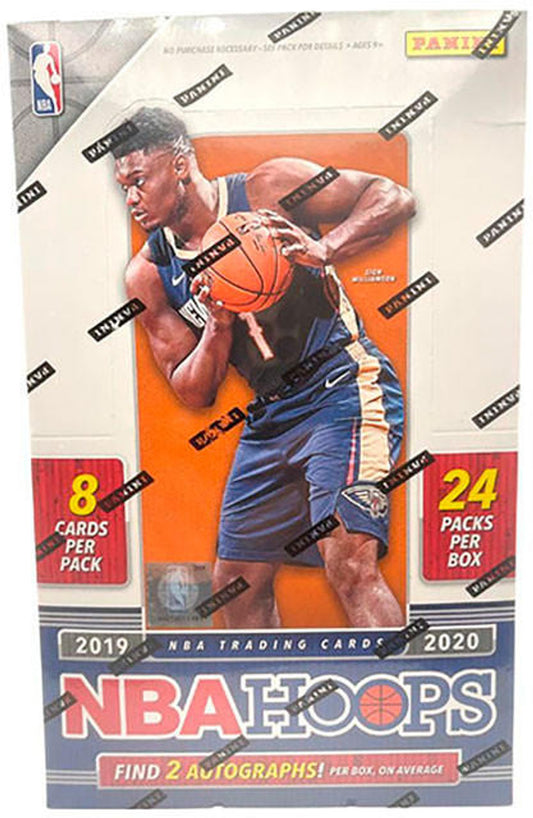 2019-20 Panini NBA Hoops Basketball Hobby Box