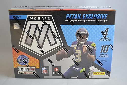 2021 Panini Mosaic NFL Football Mega Box
