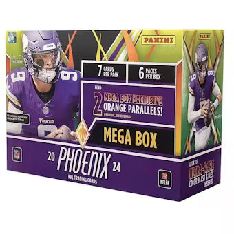 2024 Panini Phoenix Football Mega Box (Orange Parallels!)