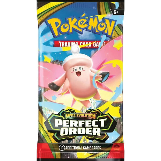 Perfect Order Pokemon 2025 Single Booster Pack