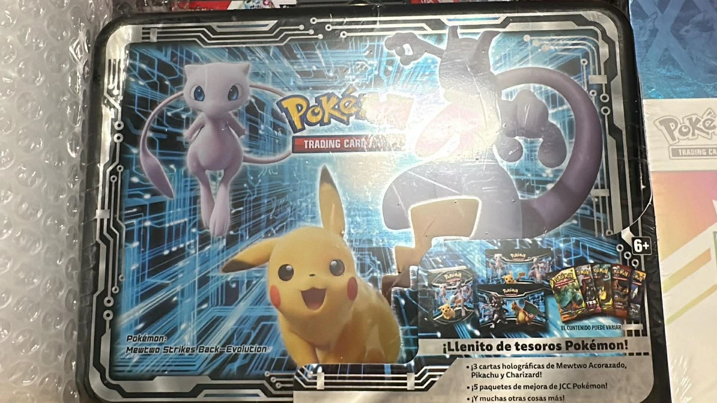 Spanish FALL 2019 Collector Chest Armored Mewtwo Pokemon