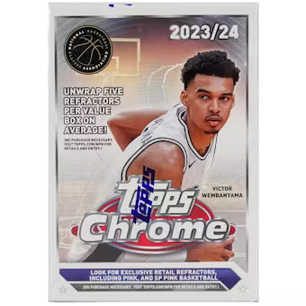 2023-24 Topps Chrome Basketball Blaster Box