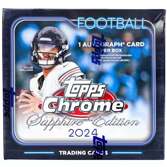 2024 Topps Chrome Sapphire Edition Football Hobby Box