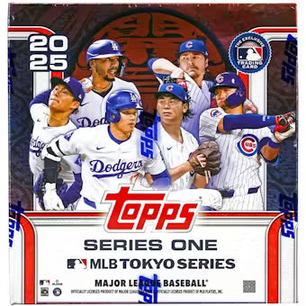2025 Topps Series 1 Baseball MLB World Tour Tokyo Series Box