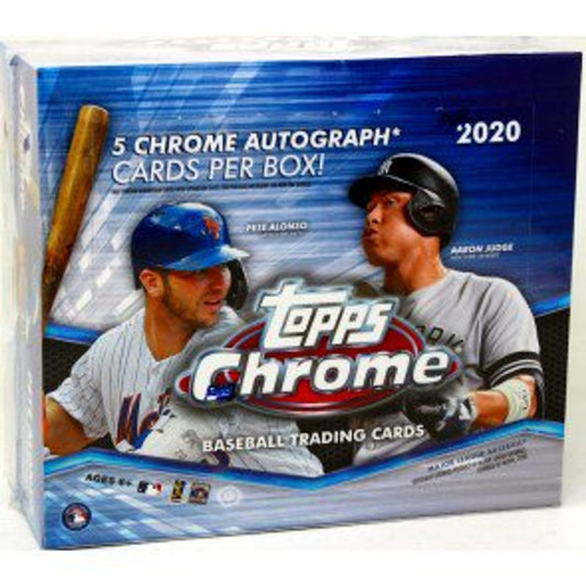 2020 Topps Chrome Baseball Jumbo Hobby Box